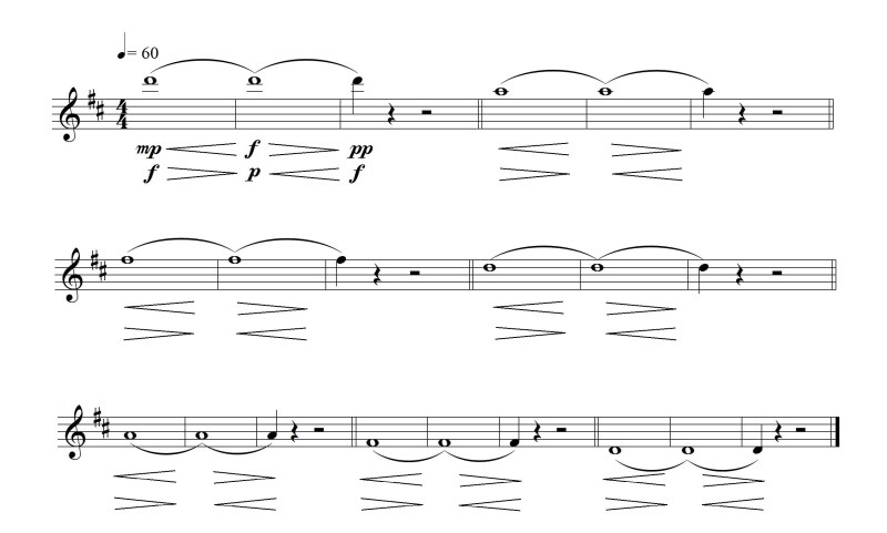 Fig. 4.7.- Notas filadas